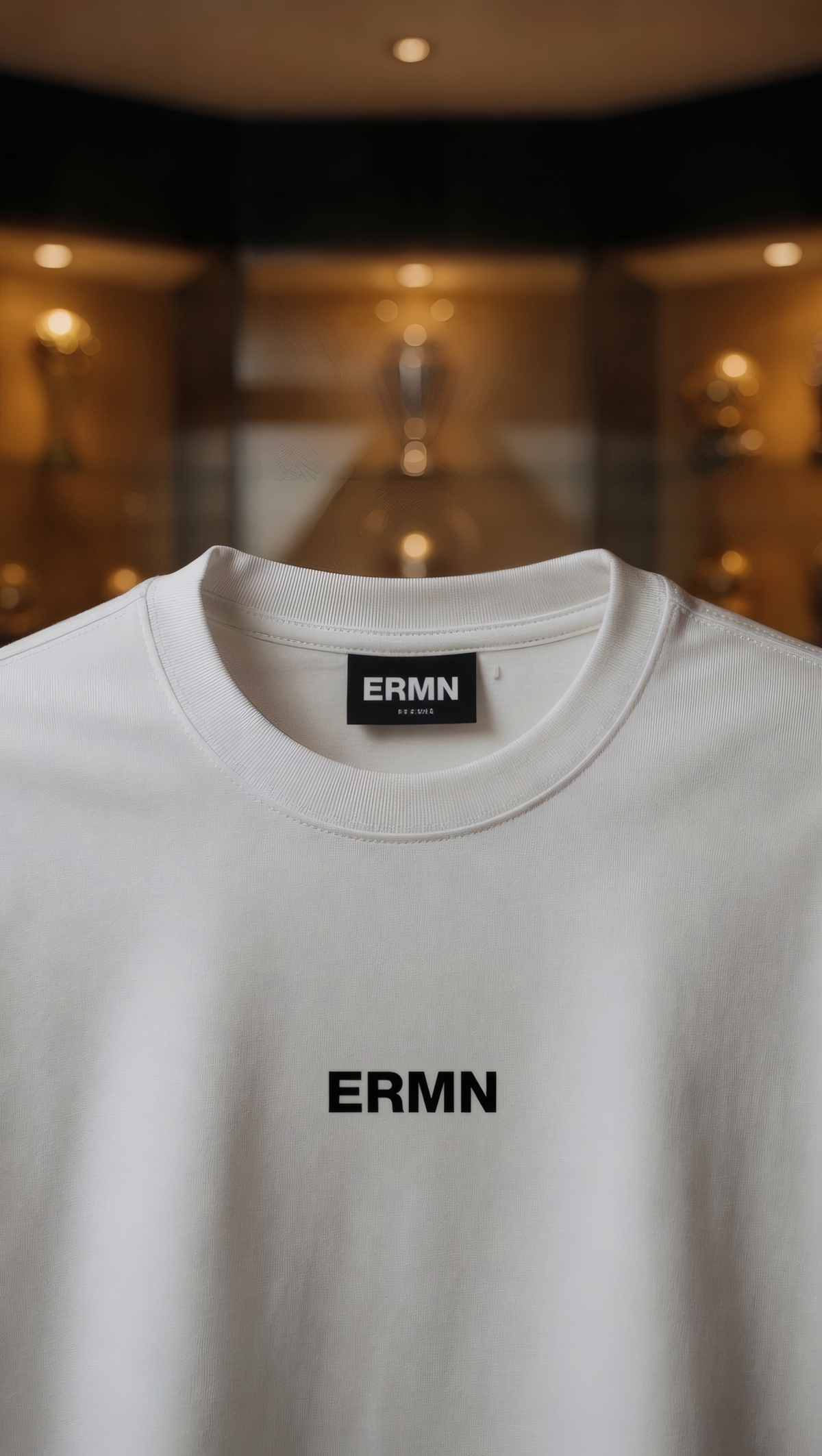 ERMN La Pulga Messi Edition 240 GSM oversized football t-shirt — front view India