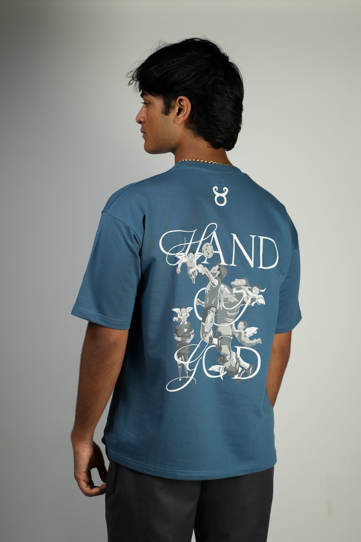 Hand Of God  Diego Maradona iconic oversized t shirt 