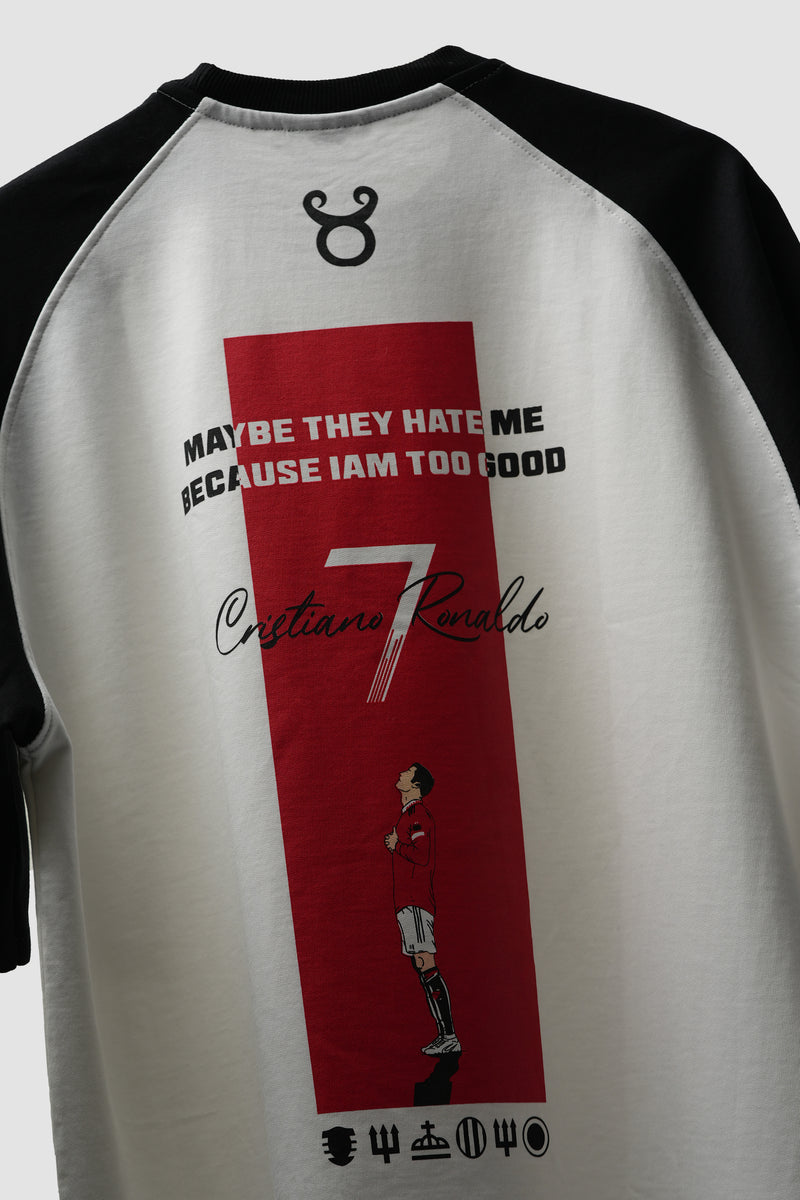 Ronaldo Raglan Sleeve | CR7 Edition | Oversized T-shirt