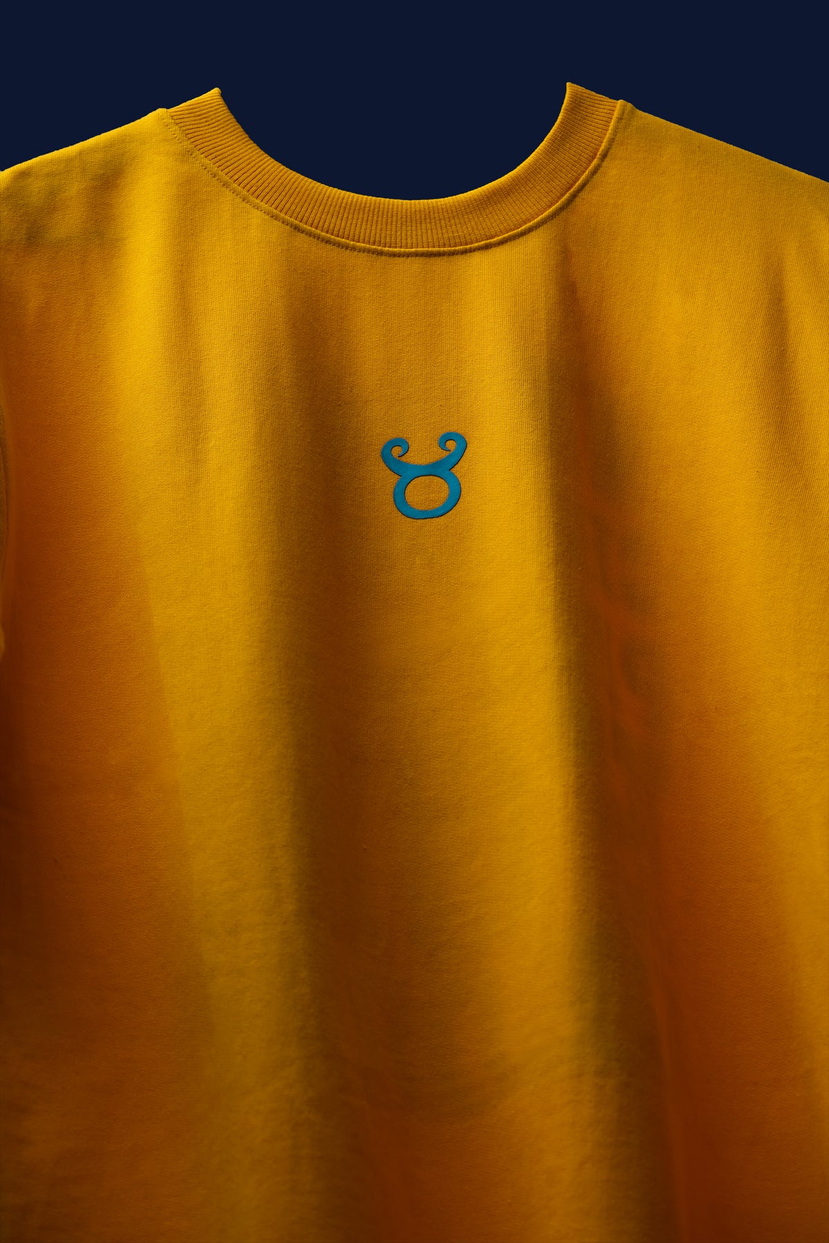ERMN Kerala Blasters KBFC Edition 240 GSM oversized football t-shirt — front view Manjappada India